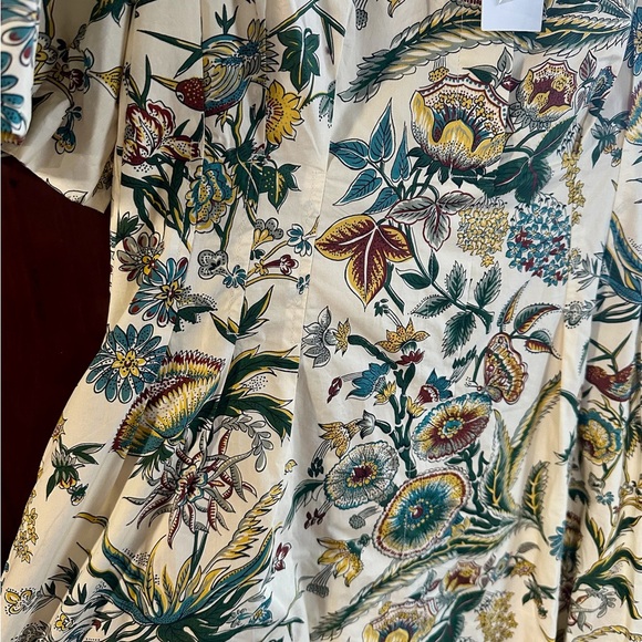 Tuckernuck Cream Floral Midi Dress - Picture 6 of 14